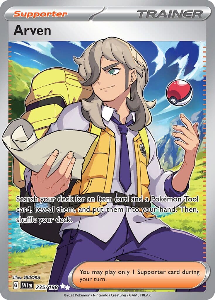 Scarlet & Violet Pokemon card #235 - high resolution TCG trading card image