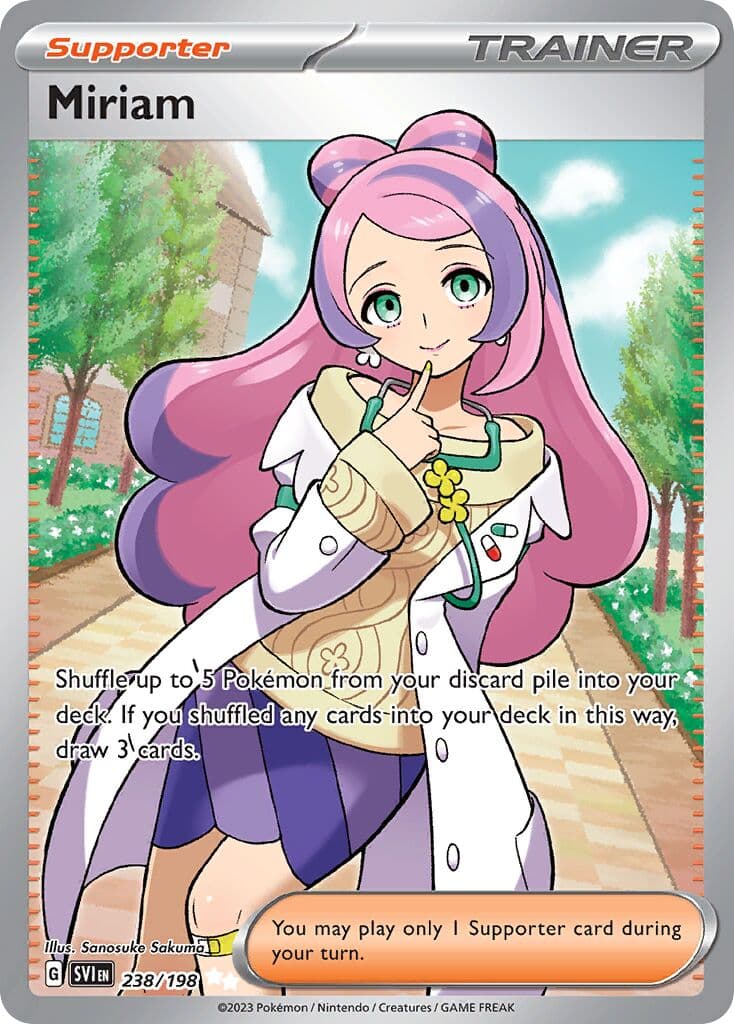 Scarlet & Violet Pokemon card #238 - high resolution TCG trading card image
