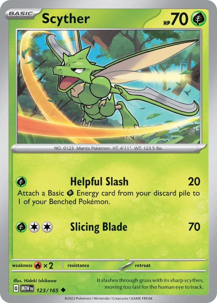 Scarlet & Violet 151 Pokemon card #123 - high resolution TCG trading card image