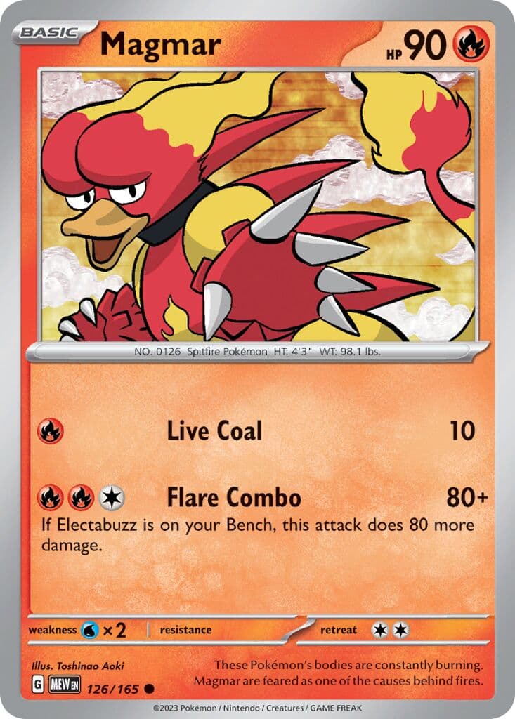 Scarlet & Violet 151 Pokemon card #126 - high resolution TCG trading card image