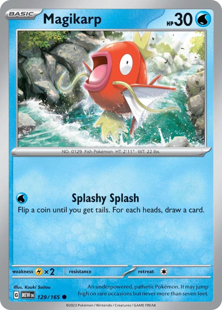 Scarlet & Violet 151 Pokemon card #129 - high resolution TCG trading card image