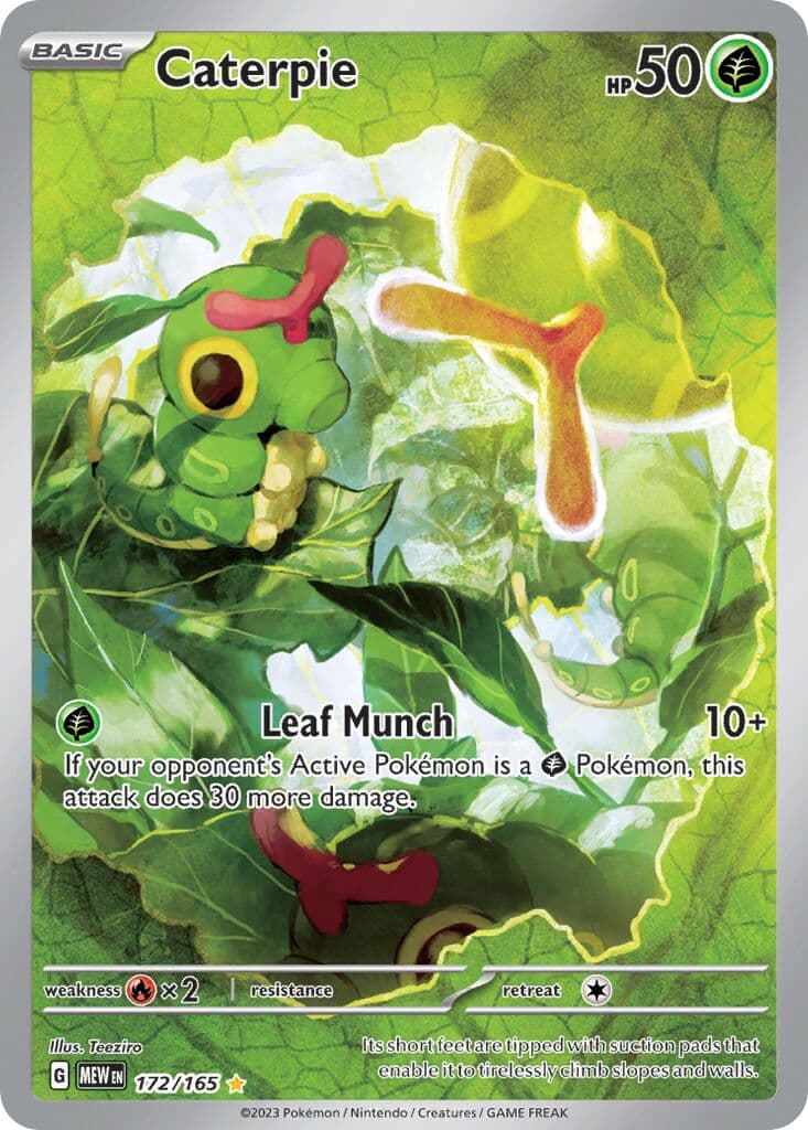 Scarlet & Violet 151 Pokemon card #172 - high resolution TCG trading card image