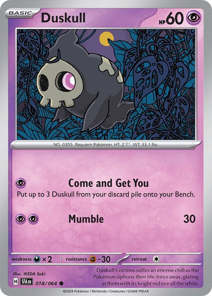 Shrouded Fable Pokemon card #018 - high resolution TCG trading card image