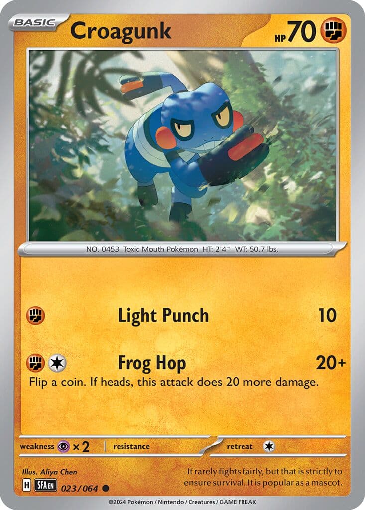 Shrouded Fable Pokemon card #023 - high resolution TCG trading card image
