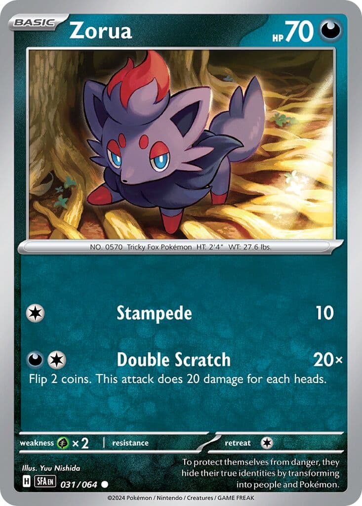 Shrouded Fable Pokemon card #031 - high resolution TCG trading card image