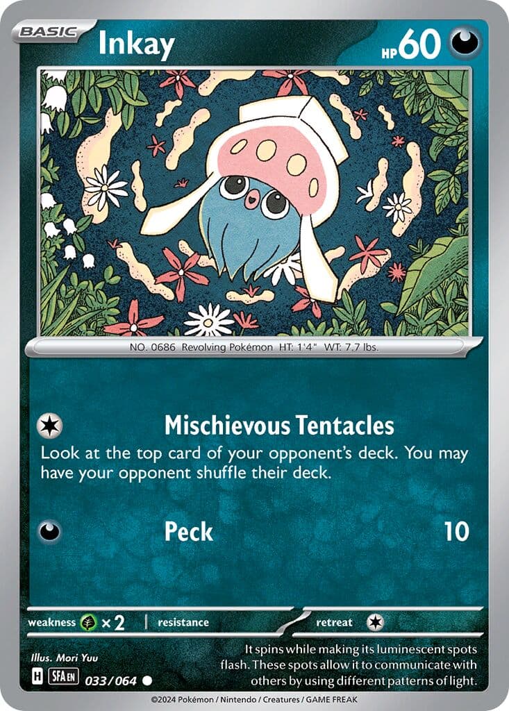 Shrouded Fable Pokemon card #033 - high resolution TCG trading card image