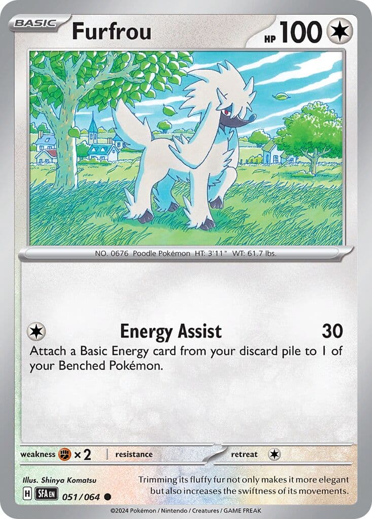 Shrouded Fable Pokemon card #051 - high resolution TCG trading card image