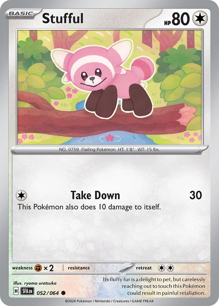 Shrouded Fable Pokemon card #052 - high resolution TCG trading card image