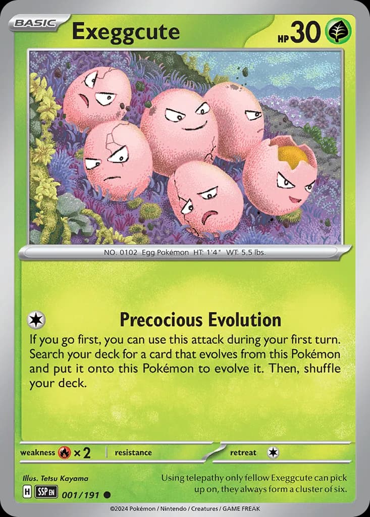 Surging Sparks Pokemon card #001 - high resolution TCG trading card image