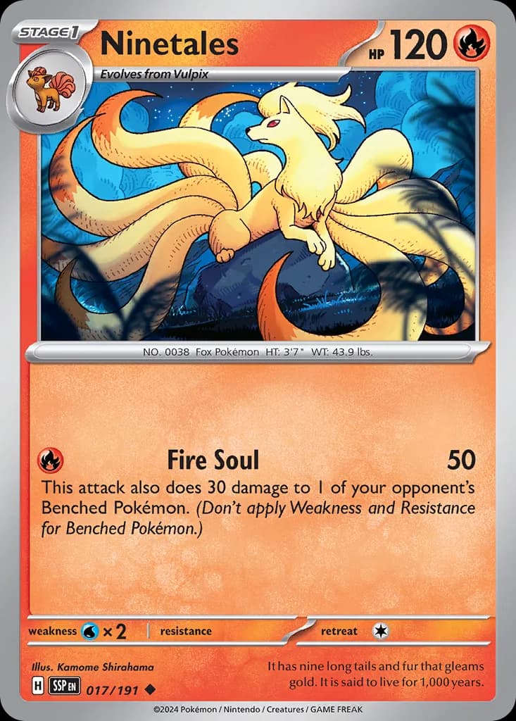 Surging Sparks Pokemon card #017 - high resolution TCG trading card image