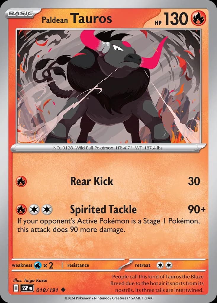 Surging Sparks Pokemon card #018 - high resolution TCG trading card image