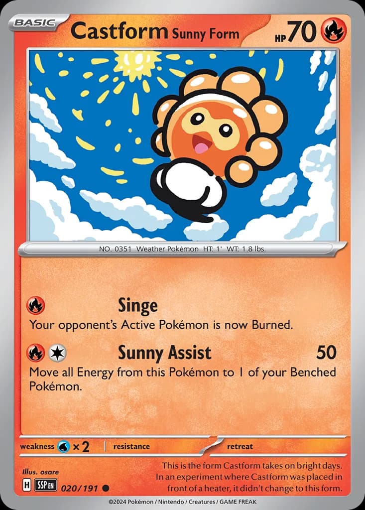 Surging Sparks Pokemon card #020 - high resolution TCG trading card image