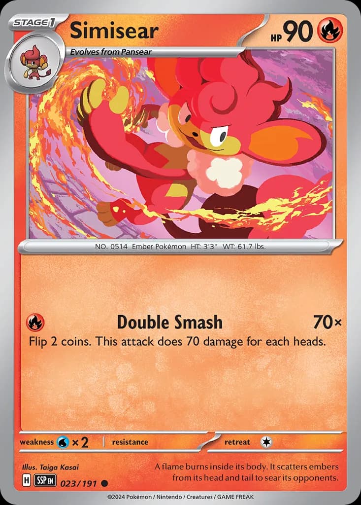 Surging Sparks Pokemon card #023 - high resolution TCG trading card image