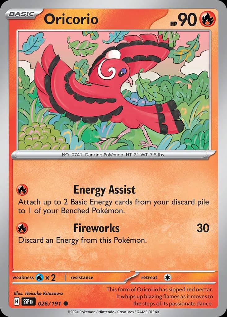 Surging Sparks Pokemon card #026 - high resolution TCG trading card image