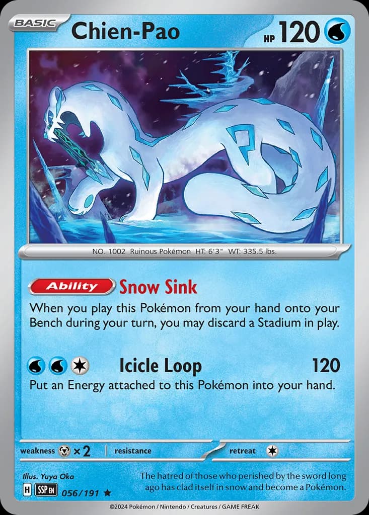 Surging Sparks Pokemon card #056 - high resolution TCG trading card image
