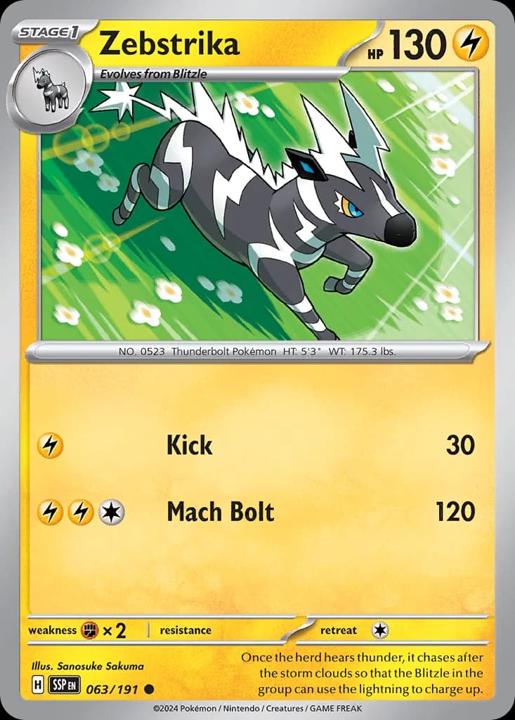 Surging Sparks Pokemon card #063 - high resolution TCG trading card image