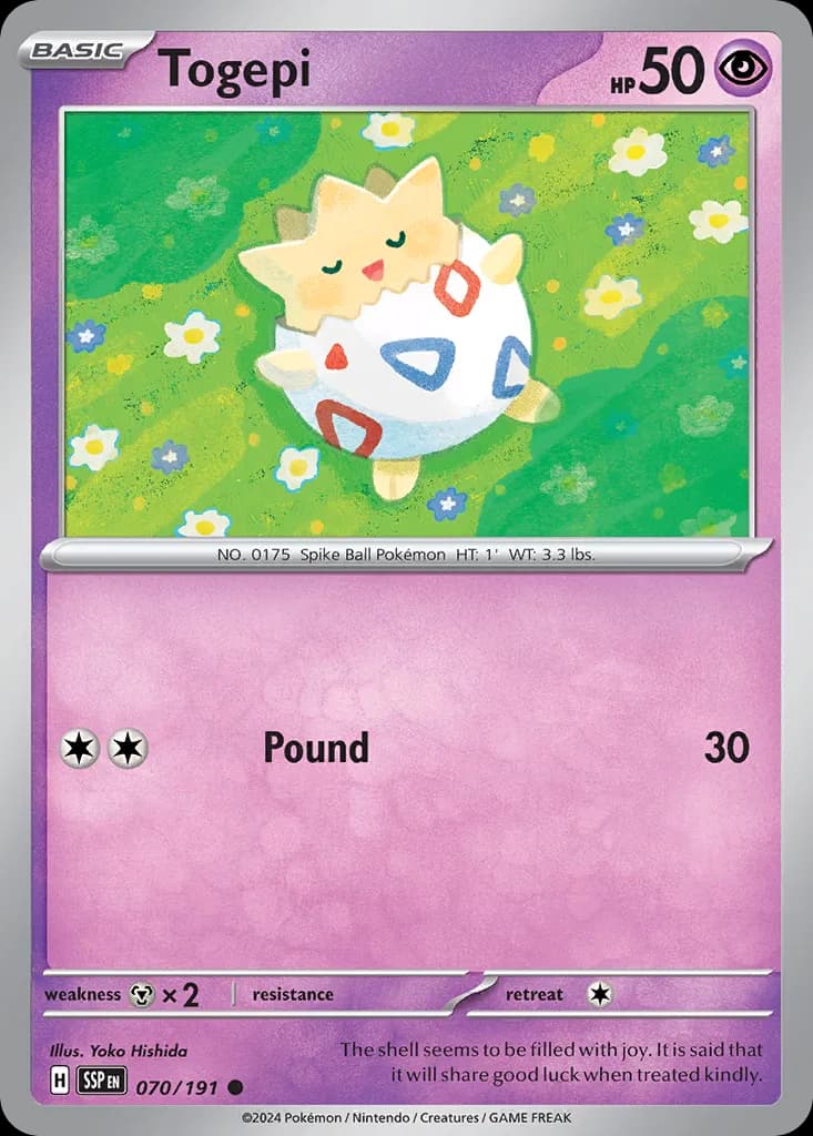 Surging Sparks Pokemon card #070 - high resolution TCG trading card image