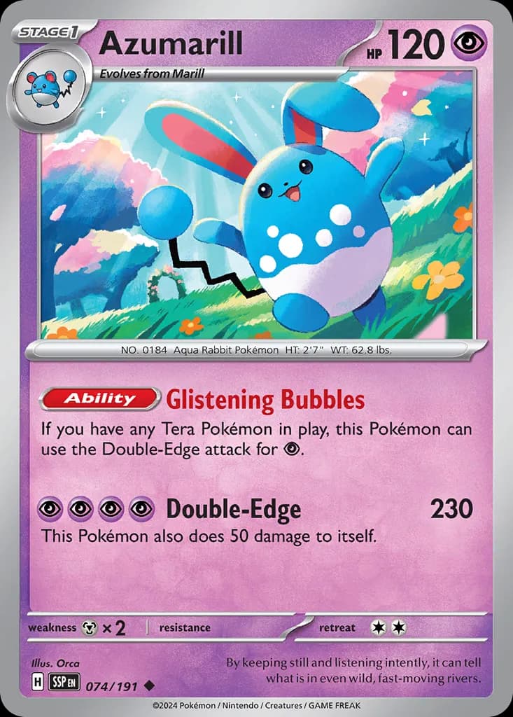 Surging Sparks Pokemon card #074 - high resolution TCG trading card image