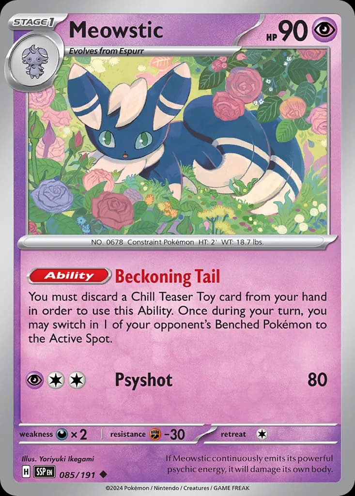 Surging Sparks Pokemon card #085 - high resolution TCG trading card image