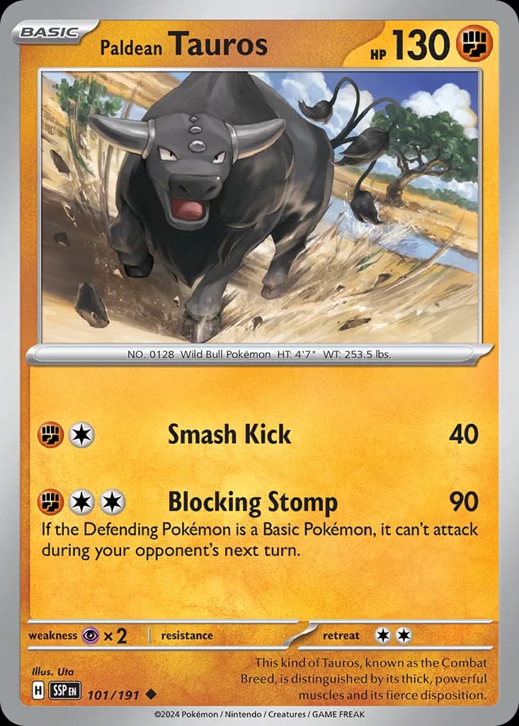 Surging Sparks Pokemon card #101 - high resolution TCG trading card image