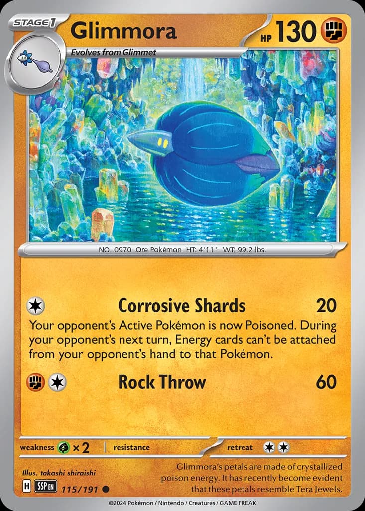 Surging Sparks Pokemon card #115 - high resolution TCG trading card image