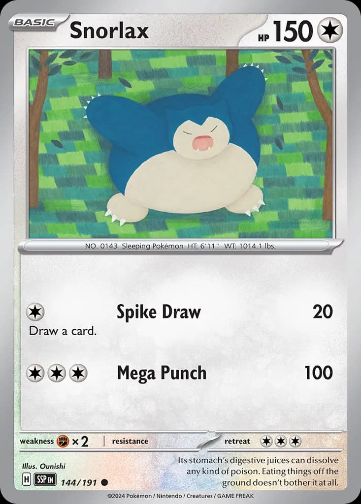 Surging Sparks Pokemon card #144 - high resolution TCG trading card image