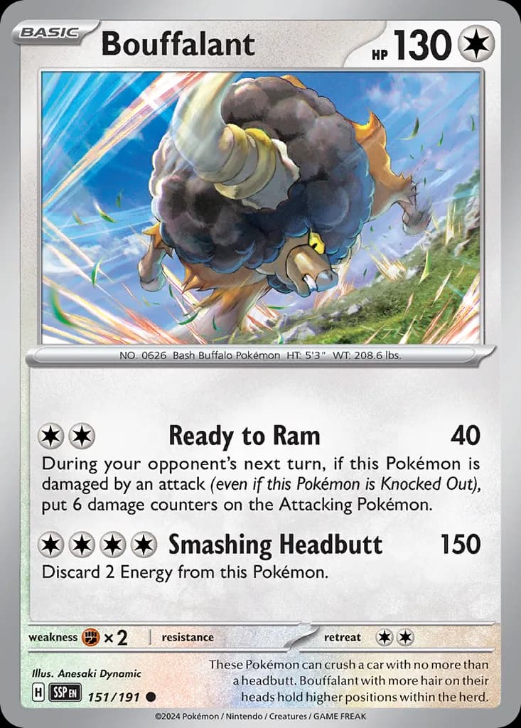 Surging Sparks Pokemon card #151 - high resolution TCG trading card image