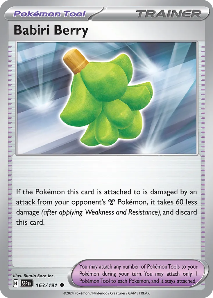 Surging Sparks Pokemon card #163 - high resolution TCG trading card image
