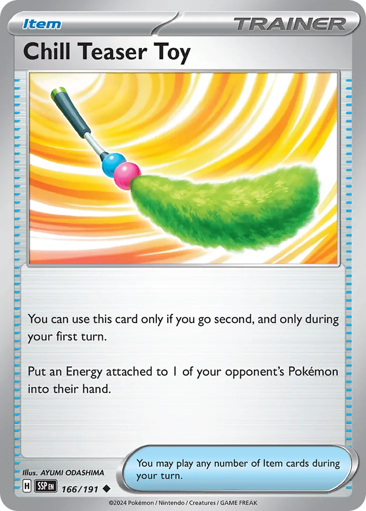 Surging Sparks Pokemon card #166 - high resolution TCG trading card image