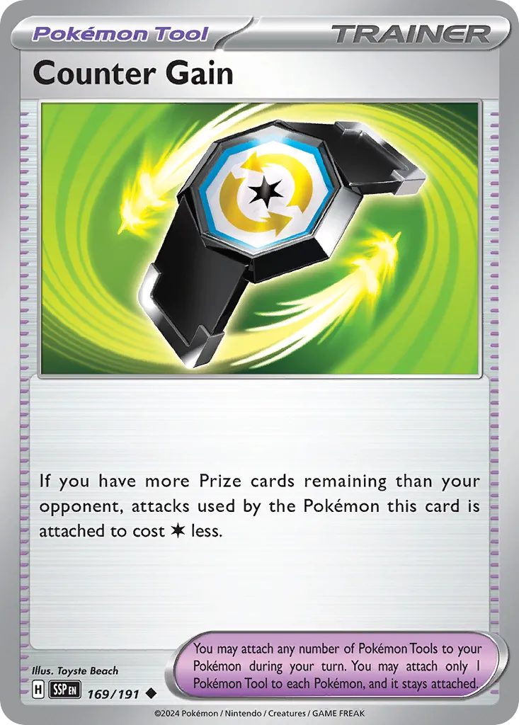 Surging Sparks Pokemon card #169 - high resolution TCG trading card image