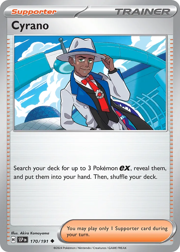 Surging Sparks Pokemon card #170 - high resolution TCG trading card image