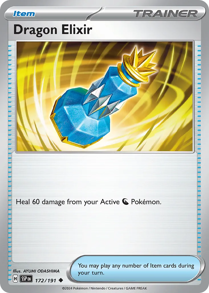Surging Sparks Pokemon card #172 - high resolution TCG trading card image