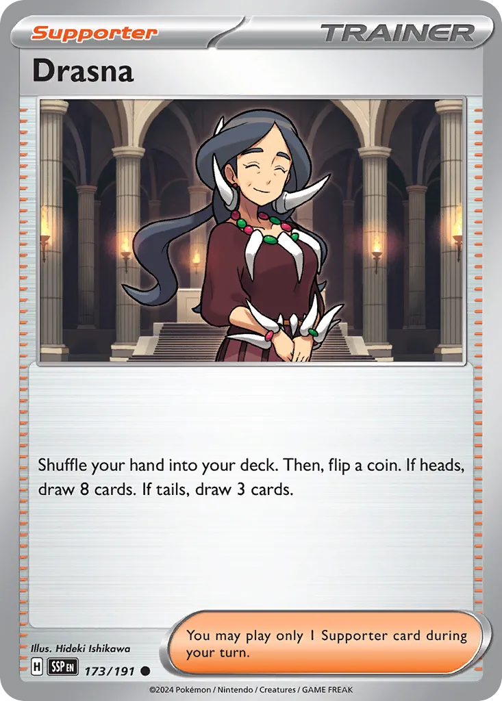 Surging Sparks Pokemon card #173 - high resolution TCG trading card image