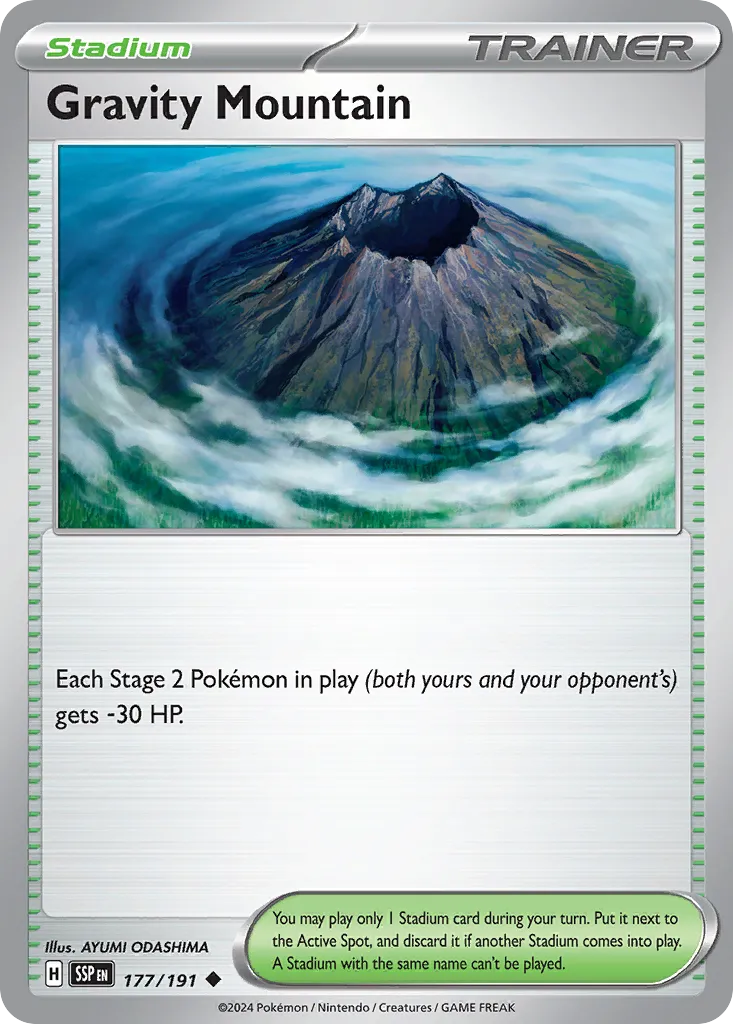 Surging Sparks Pokemon card #177 - high resolution TCG trading card image