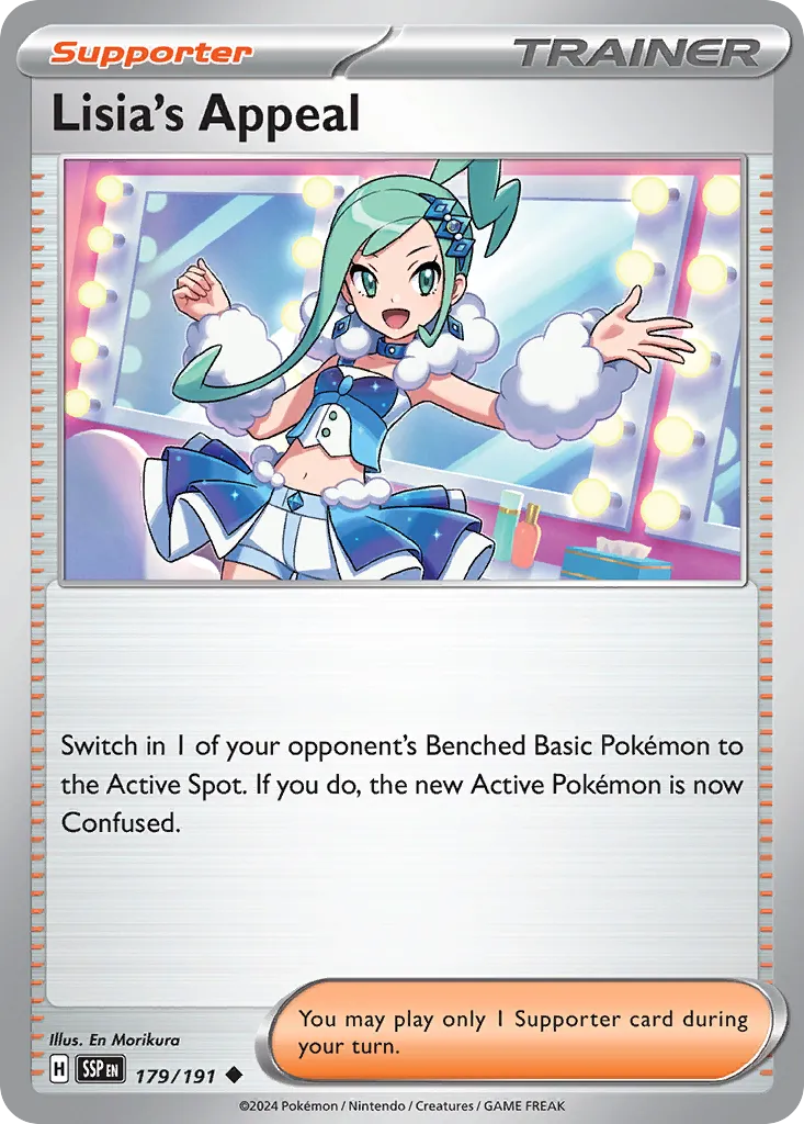 Surging Sparks Pokemon card #179 - high resolution TCG trading card image