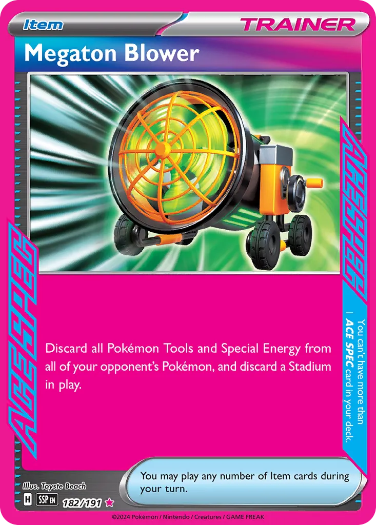 Surging Sparks Pokemon card #182 - high resolution TCG trading card image