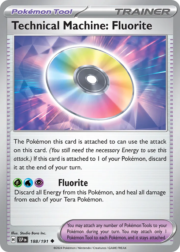 Surging Sparks Pokemon card #188 - high resolution TCG trading card image