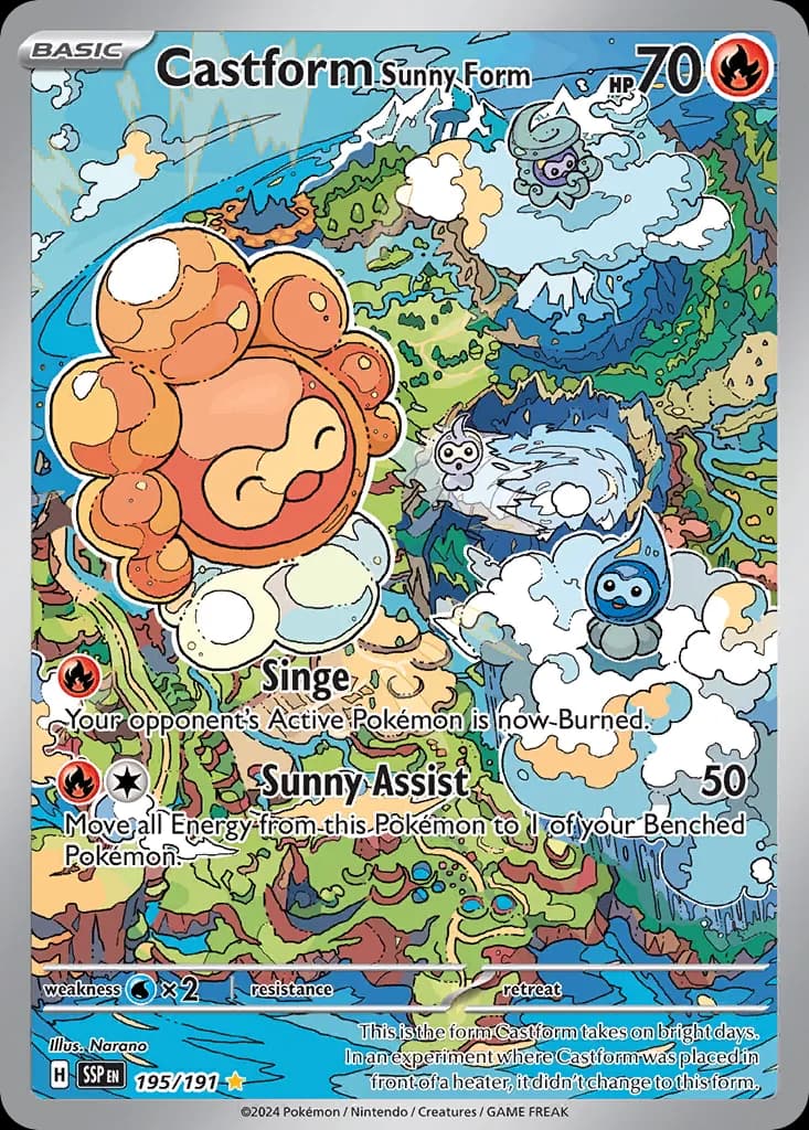 Surging Sparks Pokemon card #195 - high resolution TCG trading card image