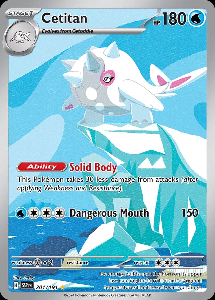 Surging Sparks Pokemon card #201 - high resolution TCG trading card image