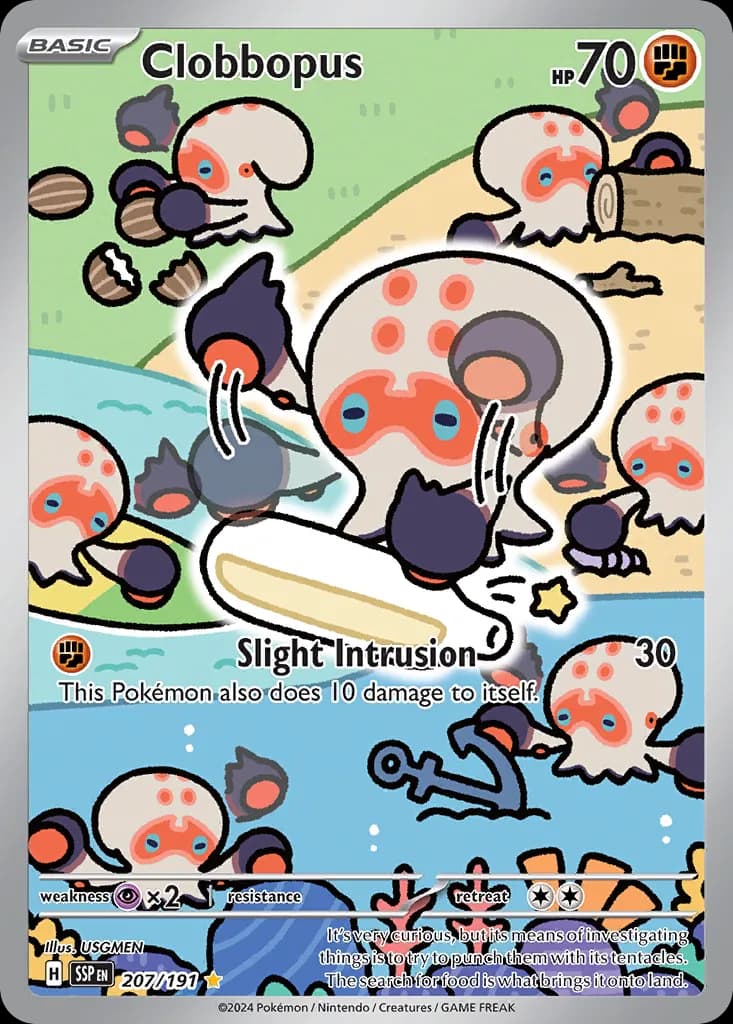 Surging Sparks Pokemon card #207 - high resolution TCG trading card image