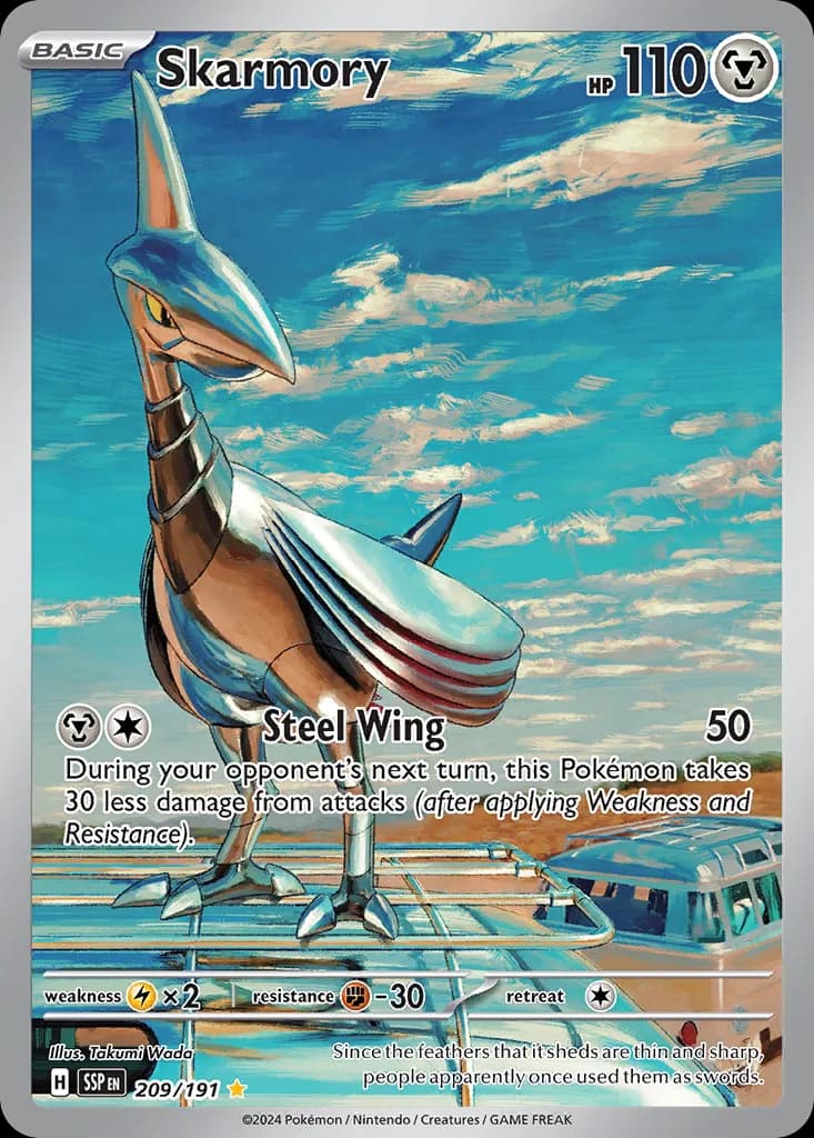 Surging Sparks Pokemon card #209 - high resolution TCG trading card image