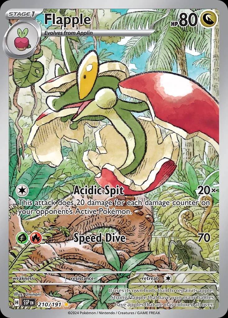 Surging Sparks Pokemon card #210 - high resolution TCG trading card image