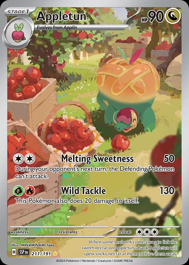 Surging Sparks Pokemon card #211 - high resolution TCG trading card image