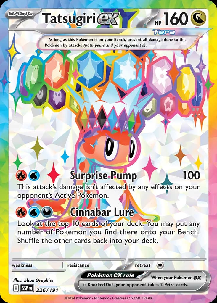 Surging Sparks Pokemon card #226 - high resolution TCG trading card image