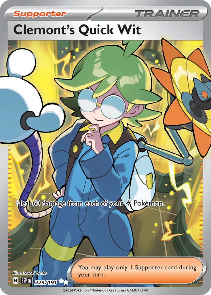 Surging Sparks Pokemon card #229 - high resolution TCG trading card image