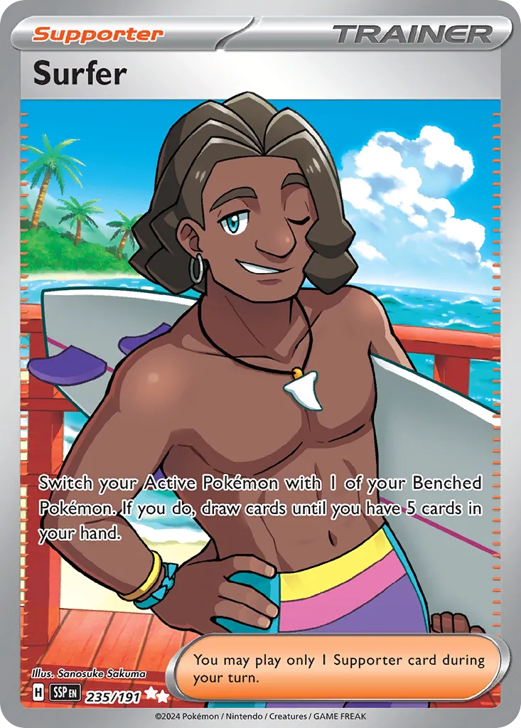 Surging Sparks Pokemon card #235 - high resolution TCG trading card image