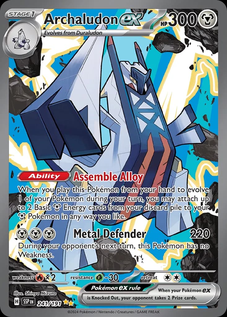 Surging Sparks Pokemon card #241 - high resolution TCG trading card image