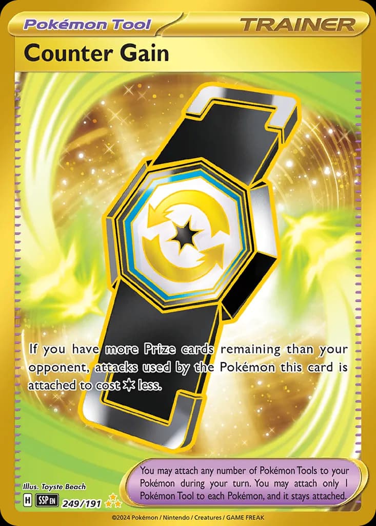 Surging Sparks Pokemon card #249 - high resolution TCG trading card image