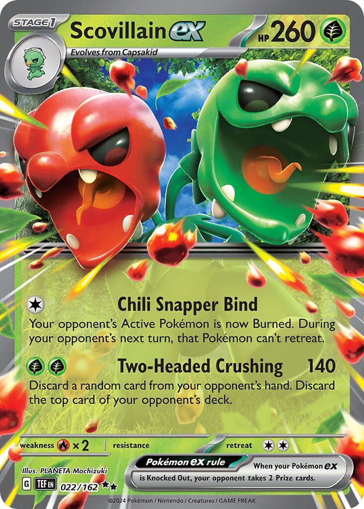 Temporal Forces Pokemon card #022 - high resolution TCG trading card image
