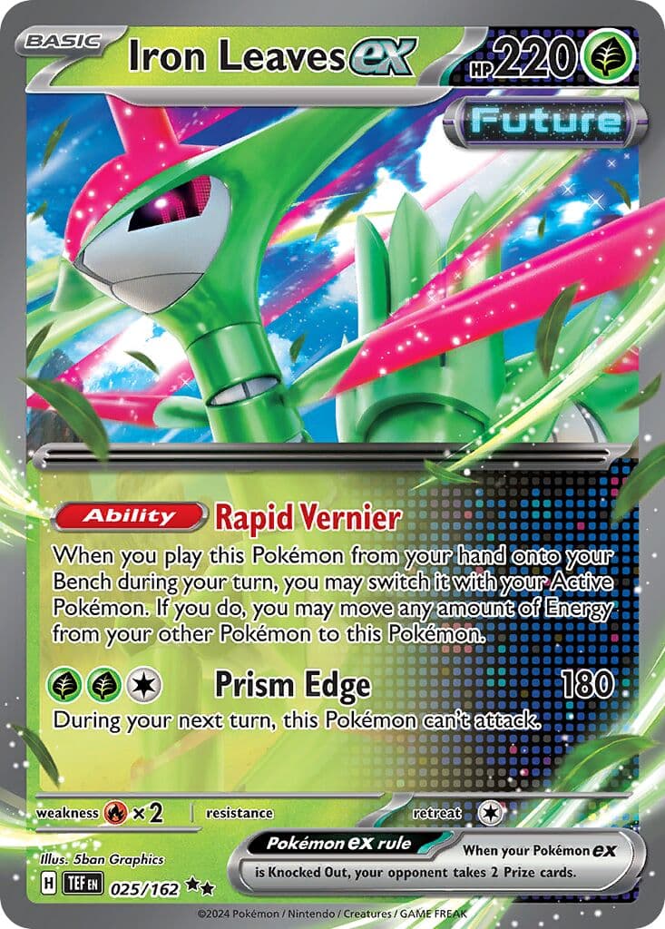Temporal Forces Pokemon card #025 - high resolution TCG trading card image